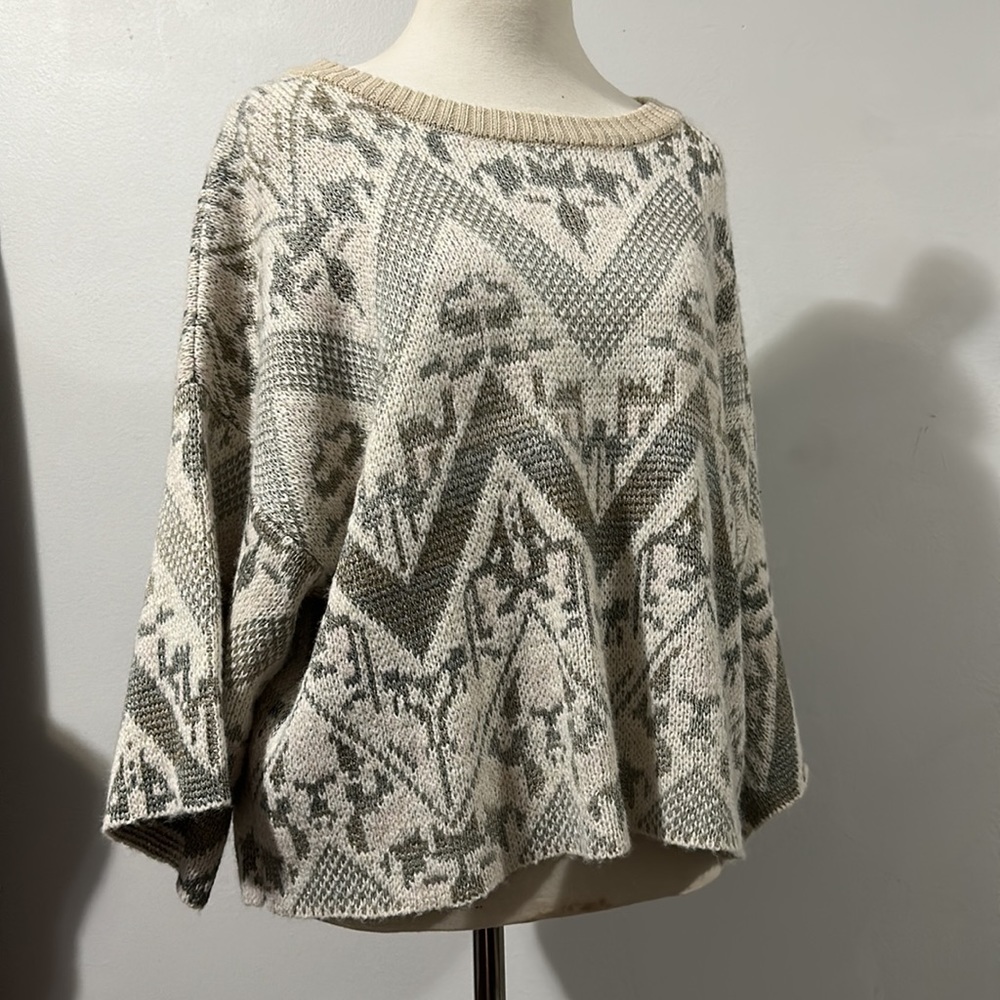 Free people boho sweater